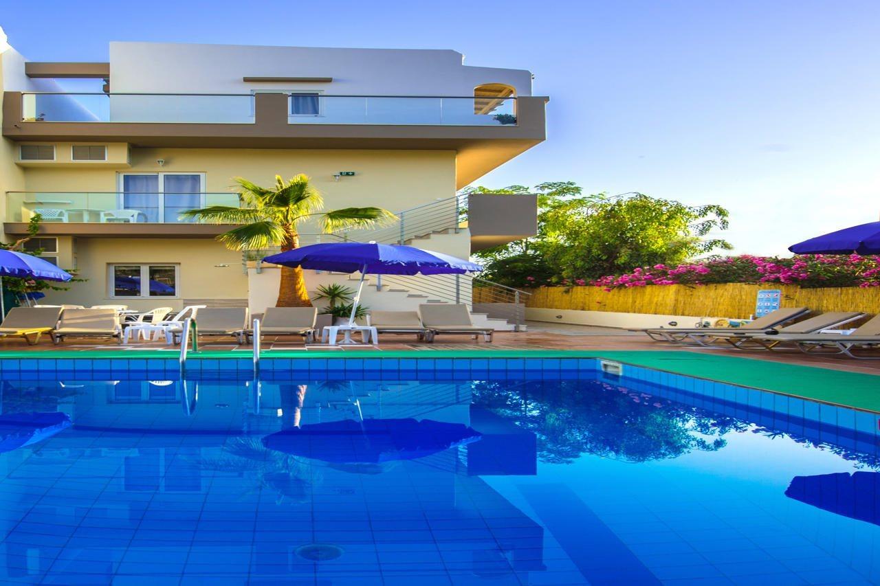 Kastro Beach Apartments Malia  Ngoại thất bức ảnh